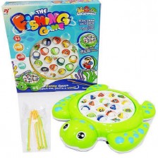 Детска игра Raya Toys - Музикален риболов, костенурка -1