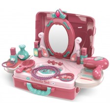 Детска тоалетка Buba Beauty - Розова -1