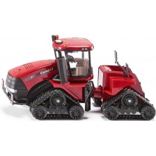 Детска играчка Siku - Високопроходим, верижен трактор Case IH Quadtrac 600
