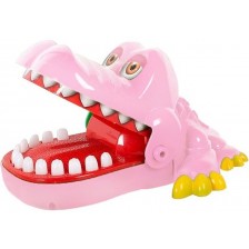 Детска игра Raya Toys - Приключение с крокодил, розов -1