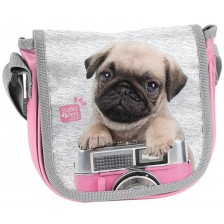 Детска чанта през рамо Paso Studio Pets - С капак