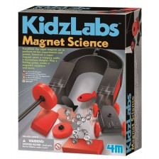 Игрален комплект за експерименти 4M Kidz Labs - Магнити -1