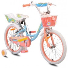 Детски велосипед Byox - Fashion Girl, син, 20"