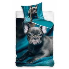 Детски спален комплект от 2 части Sonne - French Bulldog