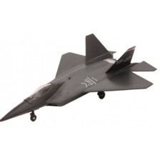 Детска играчка Newray - Самолет, F 22 Raptor, 1:72 -1