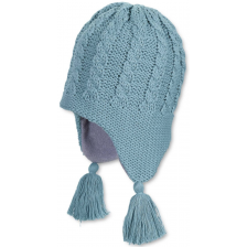Детска плетена шапка за момичета Sterntaler - 53 cm, 2-4 гoдини -1