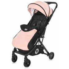 Детска лятна количка Lorelli - Myla, с покривало, розова -1