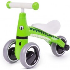 Детско колело за баланс Bigjigs - Diditrike, зелено -1