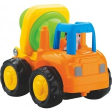 Детска играчка Hola Toys - Самосвал/бетоновоз, асортимент -1