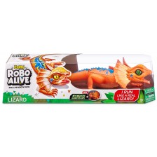 Детска играчка Zuru Robo Alive - Робо гущер, оранжев
