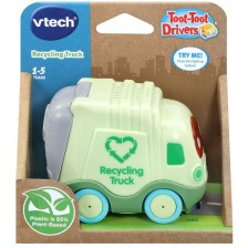 Детска играчка Vtech - Мини количка, камион за рециклиране -1