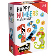 Детски образователен пъзел Headu - Забавни числа