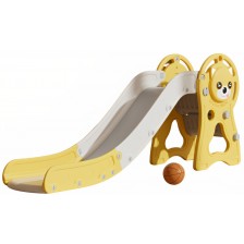 Детска пързалка Sonne - Ozy, жълта, 170 cm -1