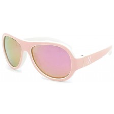 Детски слънчеви очила Maximo - Round, розови -1