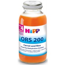 Диетична напитка Hipp - ОРС 200, моркови и ориз, 200 ml