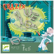 Забавна логическа игра - главоблъсканица Djeco - Crazix -1