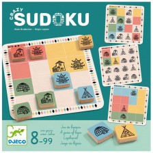 Детска игра Djeco - Crazy Sudocu, с 40 карти