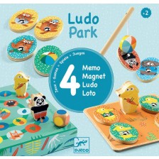 Детска игра Djeco - Ludo Park -1
