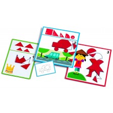 Детска образователна игра Djeco - Форми -1