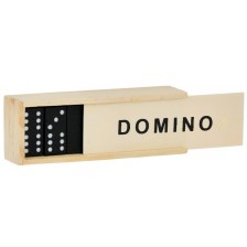 Домино в дървена кутия GT - 28 плочки -1