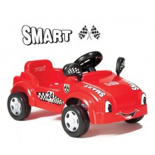 DOLU Детска Кола с педали Smart червена