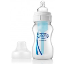 Шише Dr. Brown's Wide-Neck Baby, 240 ml -1