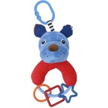 Дрънкалка Lorelli Toys - Куче с фигурки -1