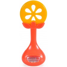 Дрънкалка Moni Toys - Портокал 