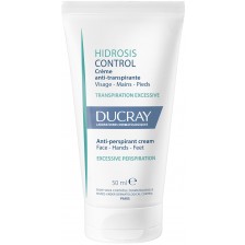 Ducray Hidrosis Control Крем против изпотяване за лице, ръце и крака, 50 ml -1