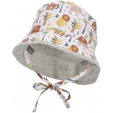 Двулицева детска шапка с UV 50+ защита Sterntaler - Джунгла, 51 cm, 18-24 месеца -1
