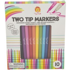 Двувърхи маркери Tiger Tribe - 10 броя -1