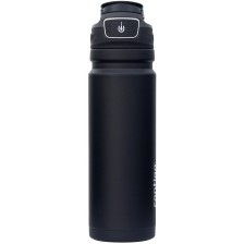 Двустенна бутилка за вода Contigo - Free Flow, Autoseal, 700 ml, Black