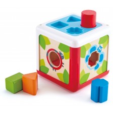 Детска игра за сортиране Hape - Кутия за сортиране на форми -1