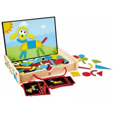 Детска игра Hape - Магнитна Арт кутия -1