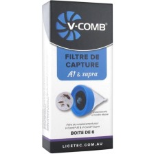 Еднократни филтри V-Comb - A1, 6 броя