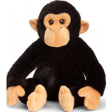Eкологична плюшена играчка Keel Toys Keeleco - Шимпанзе, 25 cm