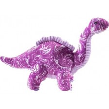 Екологична плюшена играчка Heunec - Лилав динозавър, 43 сm