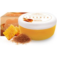 Leganza Ексфолиант за тяло, Наслада, с мед и мляко, 240 g -1