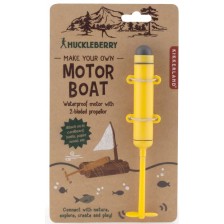 Електронна играчка Kikkerland Huckleberry - Водоустойчива моторна лодка -1