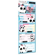 Етикети Lizy Card - Lollipop Pandacorn, 12 броя -1