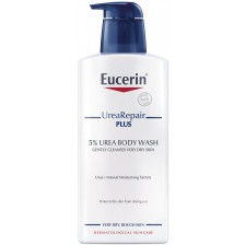 Eucerin UreaRepair Plus Измиващ флуид с 5% урея, 400 ml