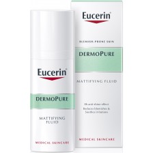 Eucerin DermoPure Матиращ флуид за лице, 50 ml -1