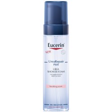 Eucerin UreaRepair Plus Пяна за лице и тяло с 5% урея, с аромат, 200 ml