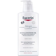 Eucerin AtopiControl Измиващо олио, 400 ml