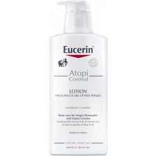 Eucerin AtopiControl Успокояващ лосион за тяло, 400 ml -1