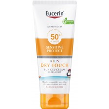 Eucerin Sun Слънцезащитен гел-крем за деца Sensitive Protect, SPF 50+, 200 ml