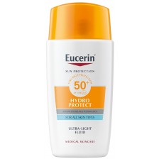 Eucerin Sun Слънцезащитен ултралек флуид за лице Hydro Protect, SPF 50+, 50 ml -1