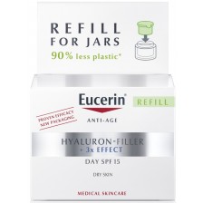 Eucerin Hyaluron-Filler Дневен крем за суха кожа, пълнител, SPF15, 50 ml -1