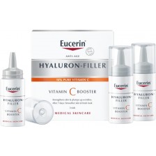 Eucerin Hyaluron-Filler Бустер Vitamin C, 3 x 8 ml