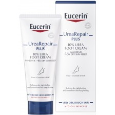 Eucerin UreaRepair Plus Възстановяващ крем за крака с 10% урея, 100 ml -1